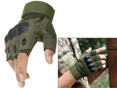 Rękawice taktyczne bez palców wojskowe survival xl Rękawice taktyczne bez palców wojskowe survival xl