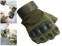 Rękawice taktyczne bez palców wojskowe survival xl