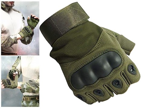 Rękawice taktyczne bez palców wojskowe survival xl Rękawice taktyczne bez palców wojskowe survival xl