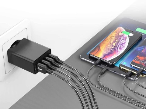 Szybka ładowarka sieciowa 4xusb quick charge 3.0 Szybka ładowarka sieciowa 4xusb quick charge 3.0
