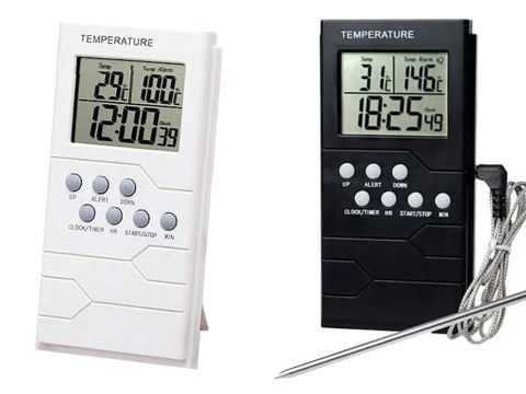Termometr kuchenny sonda zegar lcd do mięsa Termometr kuchenny sonda zegar lcd do mięsa