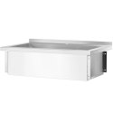 BASEN ZLEW GASTRONOMICZNY JEDNOKOMOROWY BUDGET LINE STAL 1000 X 600 X 850 CM - HENDI 811023