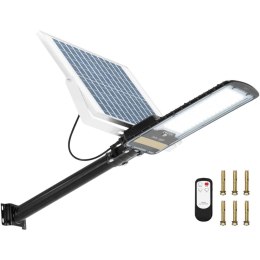 LAMPA SOLARNA ZEWNĘTRZNA MIEJSKA ULICZNA Z CZUJNIKIEM ZMIERZCHU 96 X LED 100 W PILOT