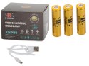 Latarka czołowa bailong led xhp99 powerbank zoom