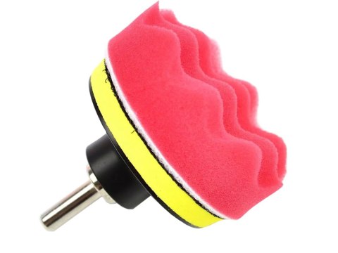 Zestaw gąbek polerskich pady na wiertarke 80mm Zestaw gąbek polerskich pady na wiertarke 80mm