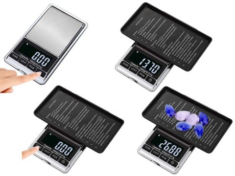 Waga jubilerska elektroniczna precyzyjna 500g/0,01 Waga jubilerska elektroniczna precyzyjna 500g/0,01