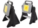 Halogen reflektor akumulator przenośny led cob usb