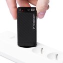 ŁADOWARKA GAN 65W Z PORTAMI USB USB-C QC 3.0 PD CZARNA