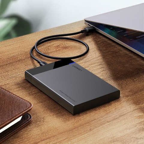 OBUDOWA KIESZEŃ NA DYSK SATA 2.5'' 6TB USB-C 3.0 CZARNY OBUDOWA KIESZEŃ NA DYSK SATA 2.5'' 6TB USB-C 3.0 CZARNY