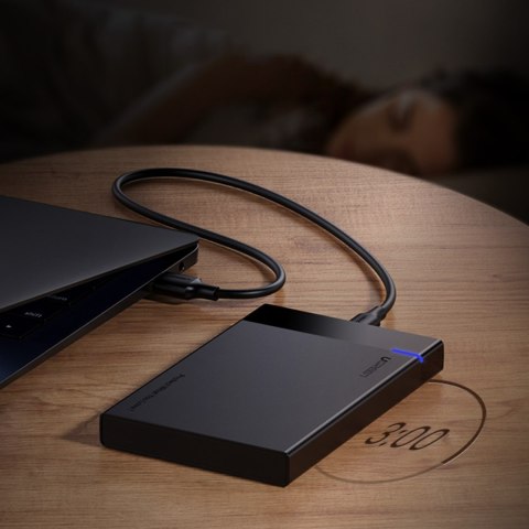 OBUDOWA KIESZEŃ NA DYSK SATA 2.5'' 6TB USB-C 3.0 CZARNY OBUDOWA KIESZEŃ NA DYSK SATA 2.5'' 6TB USB-C 3.0 CZARNY