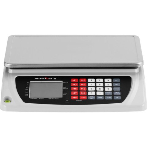 WAGA SKLEPOWA HANDLOWA LICZĄCA LCD 33.5 X 23 CM 7.5 KG / 0.6 G WAGA SKLEPOWA HANDLOWA LICZĄCA LCD 33.5 X 23 CM 7.5 KG / 0.6 G