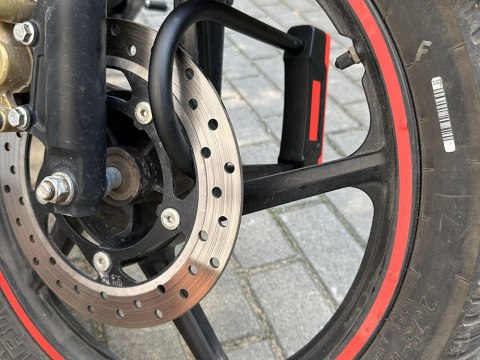 Blokada na motor motocyklowa rowerowa na rower zapięcie zabezpieczenie Blokada na motor motocyklowa rowerowa na rower zapięcie zabezpieczenie