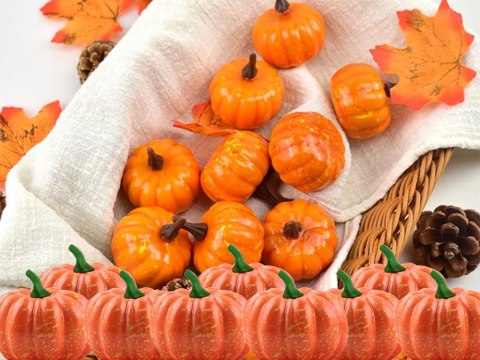 Dynia dekoracyjna sztuczna ze styropianu ozdoba dekoracja hallloween jesień Dynia dekoracyjna sztuczna ze styropianu ozdoba dekoracja hallloween jesień