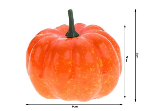 Dynia dekoracyjna sztuczna ze styropianu ozdoba dekoracja hallloween jesień Dynia dekoracyjna sztuczna ze styropianu ozdoba dekoracja hallloween jesień