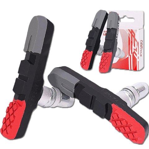 Klocki rowerowe v- breake komplet z gwintem szczęki rowerowe mtb treking Klocki rowerowe v- breake komplet z gwintem szczęki rowerowe mtb treking