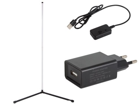 Lampa stojąca podłogowa narożnikowa rgb led nocna do sypialni aplikacja 1m Lampa stojąca podłogowa narożnikowa rgb led nocna do sypialni aplikacja 1m