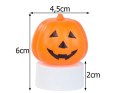 Lampka dynia led świecąca figurka ozdoba dekoracja halloween na baterie