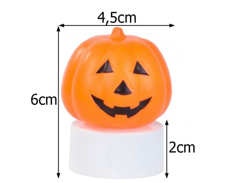 Lampka dynia led świecąca figurka ozdoba dekoracja halloween na baterie Lampka dynia led świecąca figurka ozdoba dekoracja halloween na baterie