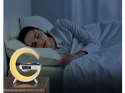 Lampka led rgb gamingowa ładowarka indukcyjna głośnik budzik radio zegar