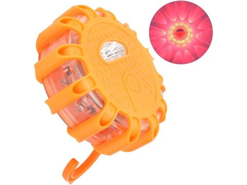 Mocna lampa lampa ostrzewacza 360 led błyskowa kogut flara mocny magnes Mocna lampa lampa ostrzewacza 360 led błyskowa kogut flara mocny magnes