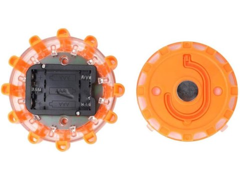 Mocna lampa lampa ostrzewacza 360 led błyskowa kogut flara mocny magnes Mocna lampa lampa ostrzewacza 360 led błyskowa kogut flara mocny magnes