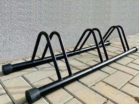 Stojak na 3 rowery rower rowerowy przechowywanie serwis barierki parkowanie Stojak na 3 rowery rower rowerowy przechowywanie serwis barierki parkowanie