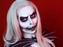 Tatuaż halloween sztuczny zęby realistyczny zmywalny tymczasowy przebranie