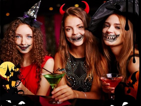 Tatuaż halloween sztuczny zęby realistyczny zmywalny tymczasowy przebranie Tatuaż halloween sztuczny zęby realistyczny zmywalny tymczasowy przebranie