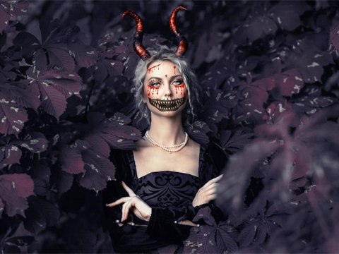 Tatuaż halloween sztuczny zęby realistyczny zmywalny tymczasowy przebranie Tatuaż halloween sztuczny zęby realistyczny zmywalny tymczasowy przebranie