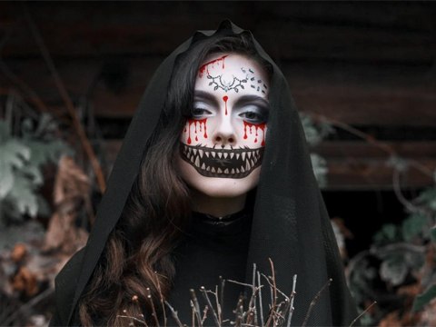 Tatuaże halloween sztuczny realistyczny zmywalny tymczasowy przebranie krew Tatuaże halloween sztuczny realistyczny zmywalny tymczasowy przebranie krew