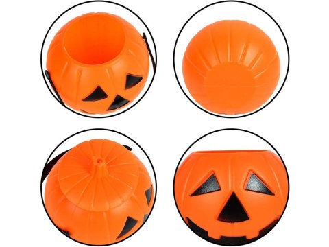 Wiaderko halloween pojemnik dynia na cukierki duże kociołek na słodycze Wiaderko halloween pojemnik dynia na cukierki duże kociołek na słodycze