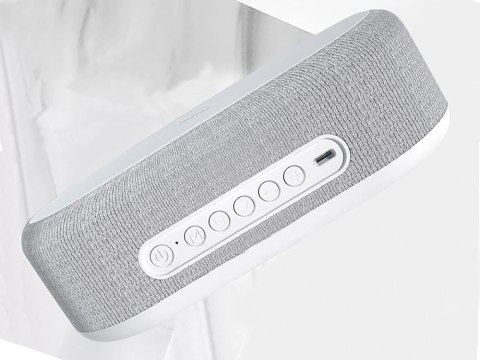 Zegar budzik cyfrowy elektroniczny termometr ładowarka indukcyjna alarm 2w1 Zegar budzik cyfrowy elektroniczny termometr ładowarka indukcyjna alarm 2w1