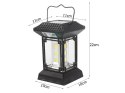 Lampa solarna z czujnikiem zmierzchu ruchu 5 trybów 60 led cob z pilotem