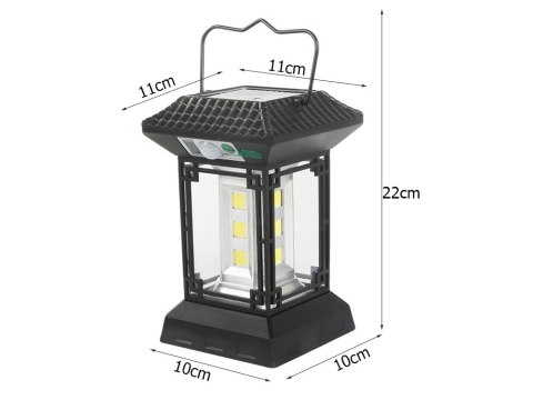 Lampa solarna z czujnikiem zmierzchu ruchu 5 trybów 60 led cob z pilotem Lampa solarna z czujnikiem zmierzchu ruchu 5 trybów 60 led cob z pilotem