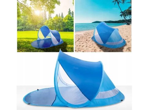 Namiot plażowy duży parawan turystyczny na plażę samorozkładający ochrona Namiot plażowy duży parawan turystyczny na plażę samorozkładający ochrona