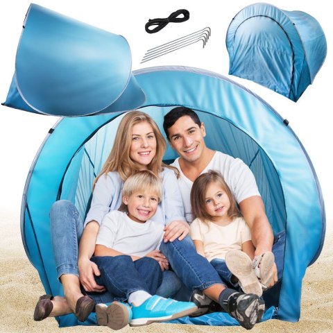 Namiot plażowy duży zamykany pop-up samorozkładający z pokrowcem uv Namiot plażowy duży zamykany pop-up samorozkładający z pokrowcem uv