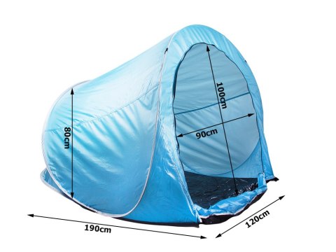 Namiot plażowy duży zamykany pop-up samorozkładający z pokrowcem uv Namiot plażowy duży zamykany pop-up samorozkładający z pokrowcem uv
