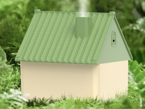 Nawilżacz dyfuzor powietrza aromaterapia jonizator domek usb duży 1l Nawilżacz dyfuzor powietrza aromaterapia jonizator domek usb duży 1l