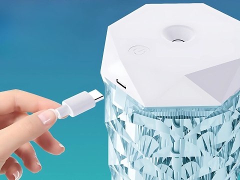Nawilżacz powietrza dyfuzor zapachowy aromaterapia mgiełka usb rgb kryształ Nawilżacz powietrza dyfuzor zapachowy aromaterapia mgiełka usb rgb kryształ