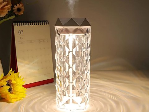 Nawilżacz powietrza dyfuzor zapachowy aromaterapia mgiełka usb rgb kryształ Nawilżacz powietrza dyfuzor zapachowy aromaterapia mgiełka usb rgb kryształ