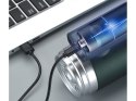 Odkurzacz samochodowy bezprzewodowy ręczny 120w akumulatorowy do auta domu