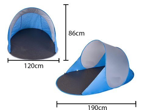 Plażowy namiot ochronny uv pop-up samorozkładający torba parawan Plażowy namiot ochronny uv pop-up samorozkładający torba parawan