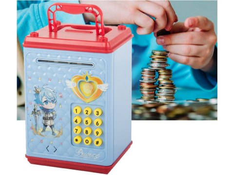 Skarbonka sejf bankomat na kod dostępu banknoty monety pieniądze kod pin Skarbonka sejf bankomat na kod dostępu banknoty monety pieniądze kod pin
