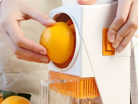 Wyciskarka do soku z pomarańczy cytrusów owoców wyciskacz 500ml ręczna Wyciskarka do soku z pomarańczy cytrusów owoców wyciskacz 500ml ręczna