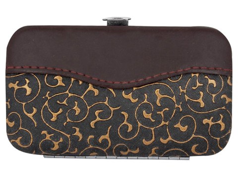 Zestaw do paznokci przybornik manicure pedicure etui cążki 7 elementów Zestaw do paznokci przybornik manicure pedicure etui cążki 7 elementów
