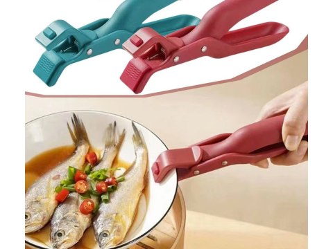 Chwytak uchwyt do gorących naczyń misek garnków szczypce cool gripper Chwytak uchwyt do gorących naczyń misek garnków szczypce cool gripper