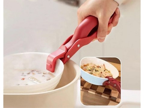 Chwytak uchwyt do gorących naczyń misek garnków szczypce cool gripper Chwytak uchwyt do gorących naczyń misek garnków szczypce cool gripper