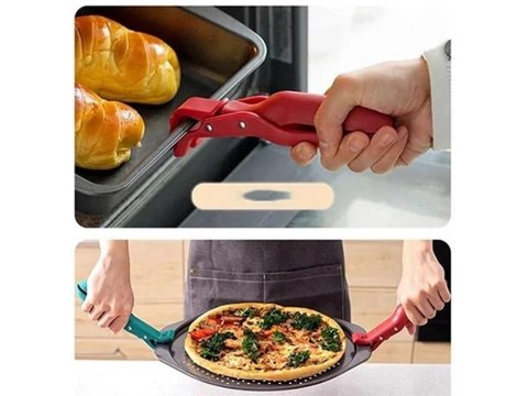 Chwytak uchwyt do gorących naczyń misek garnków szczypce cool gripper Chwytak uchwyt do gorących naczyń misek garnków szczypce cool gripper