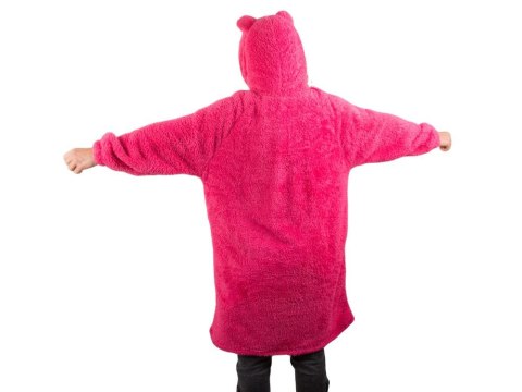 Ciepła bluza koc oversize xl gruba 2w1 futrzak z kapturem kocobluza gruba Ciepła bluza koc oversize xl gruba 2w1 futrzak z kapturem kocobluza gruba