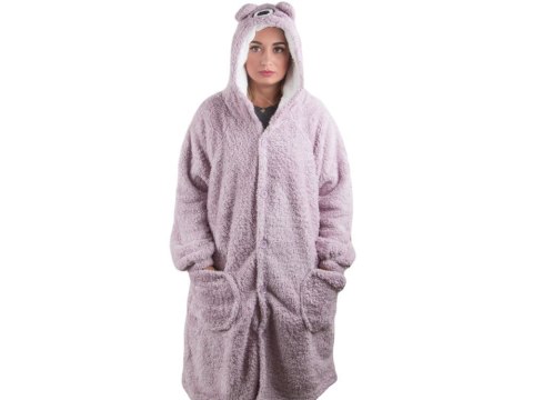 Ciepła bluza koc oversize xl gruba 2w1 futrzak z kapturem kocobluza gruba Ciepła bluza koc oversize xl gruba 2w1 futrzak z kapturem kocobluza gruba